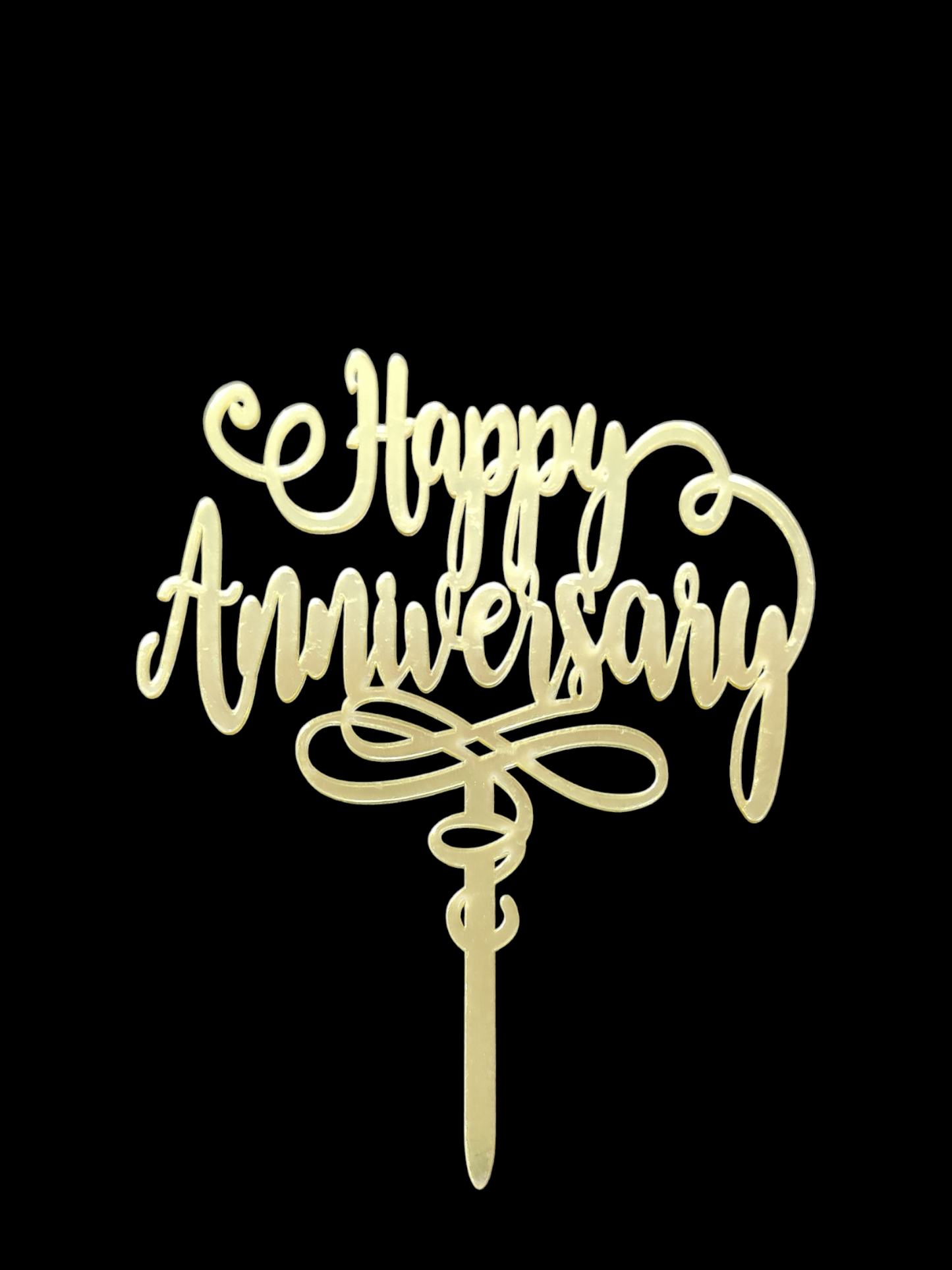 Happy Anniversary Acrylic Topper RT00945