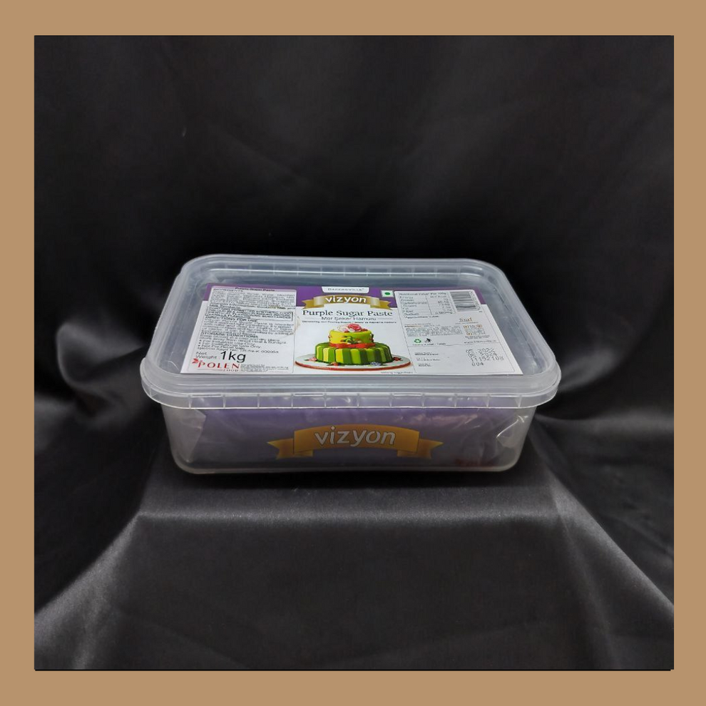 Vizyon Purple Sugar Paste 1kg