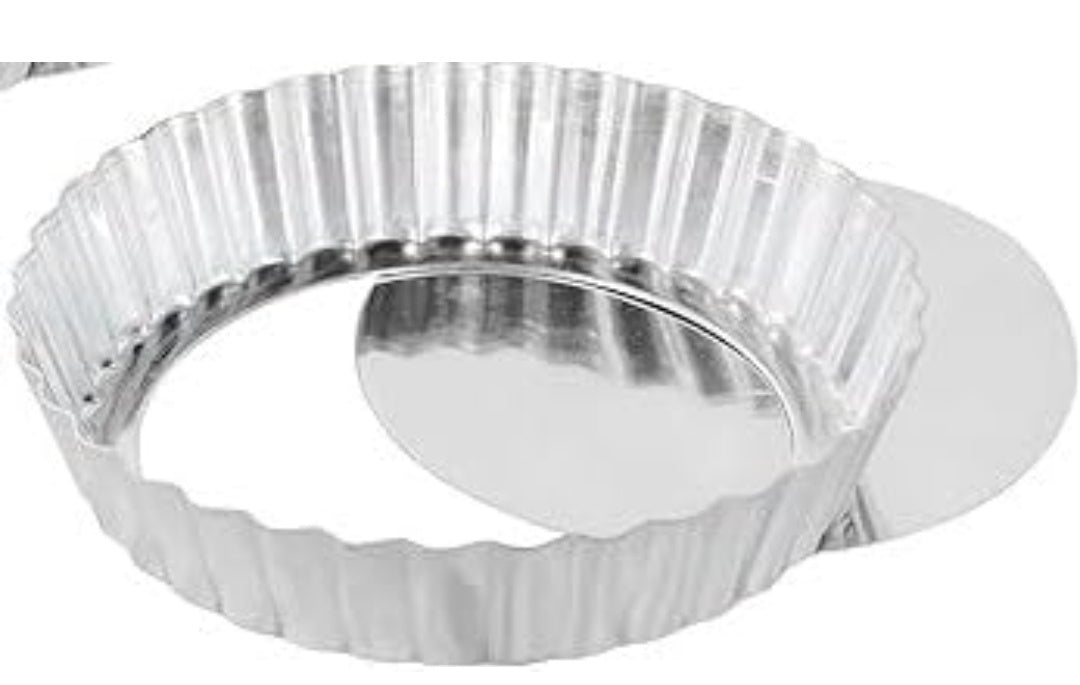 Aluminium pie dish inch