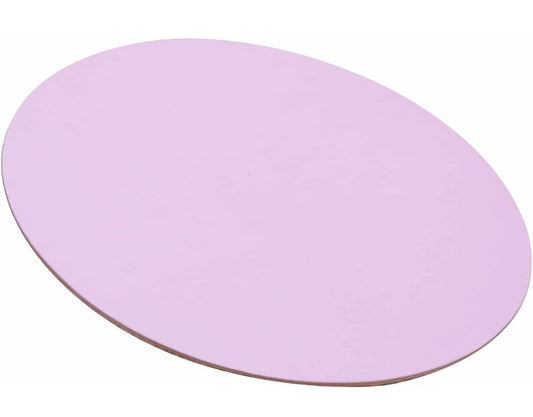 Pink colour round baseboard 10 inch