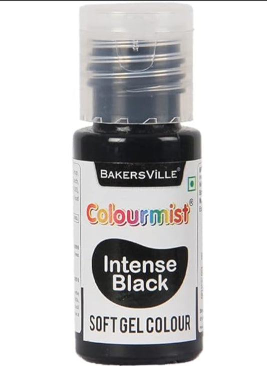 BakersVille Colourmist intense black soft gel colour