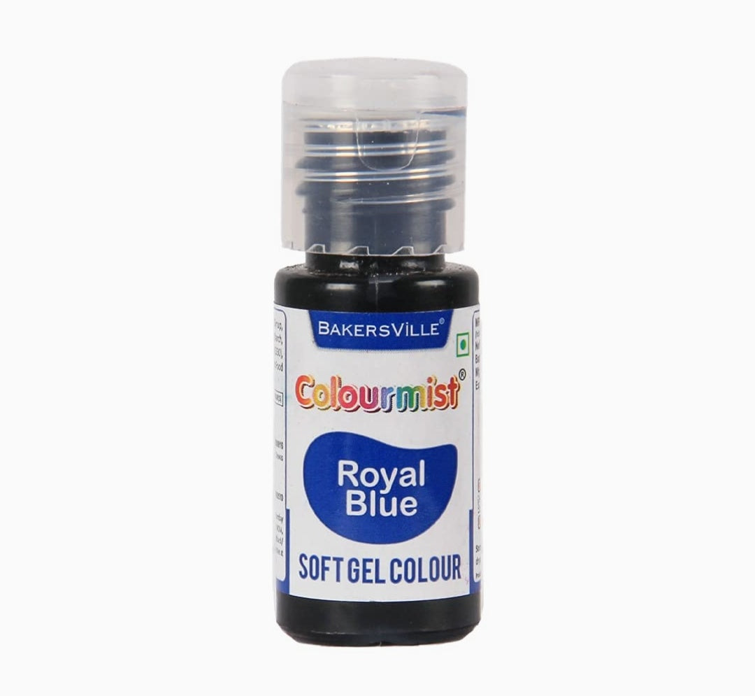 Bakersville colourmist Royal Blue Soft Gel Colour 20gm