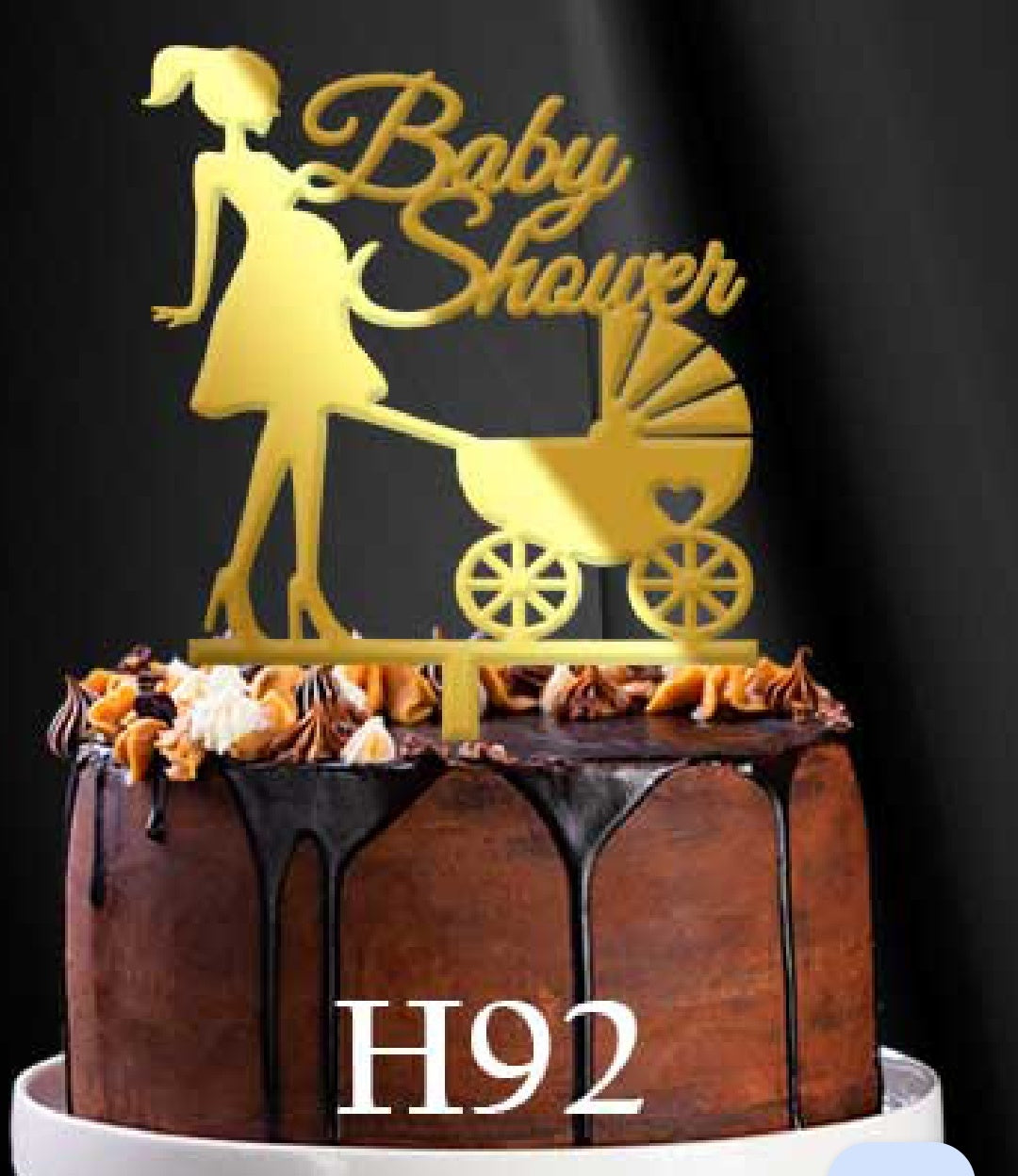 Baby shower Acrylic Topper Topper RT00831