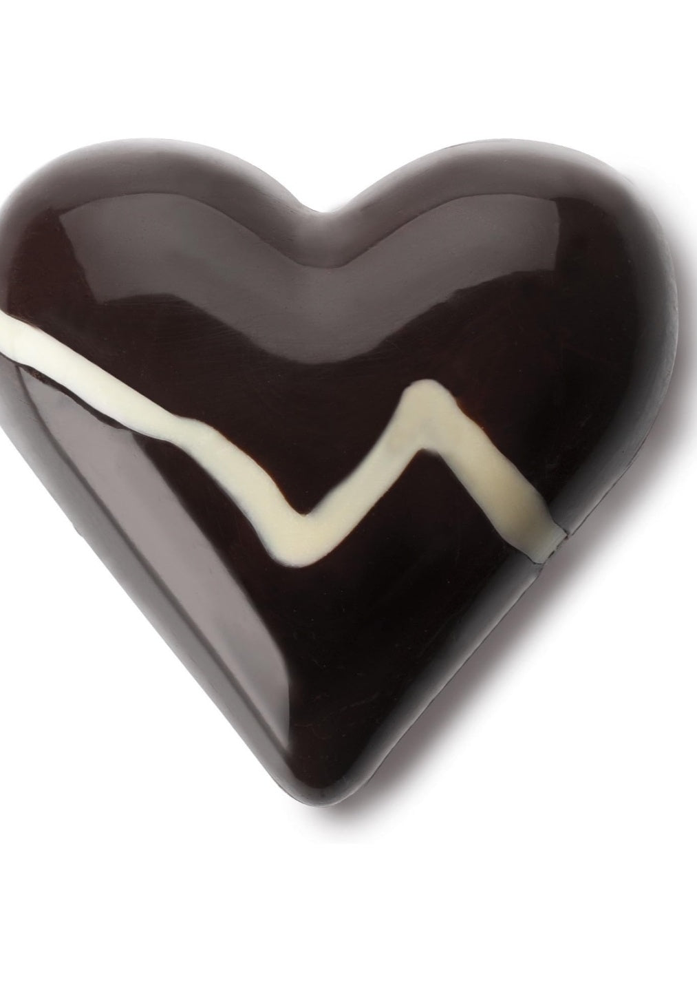 Heart Shape magnetic Chocolate Mould Transparent Size -14-14cm