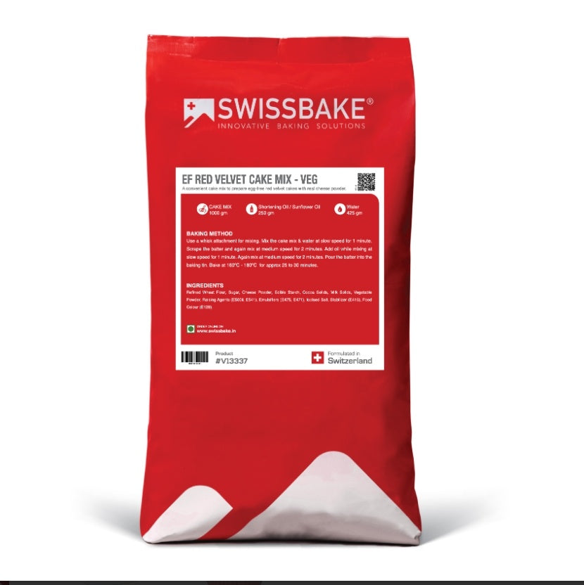 SwissBake® Red Velvet Cake Mix 5kg