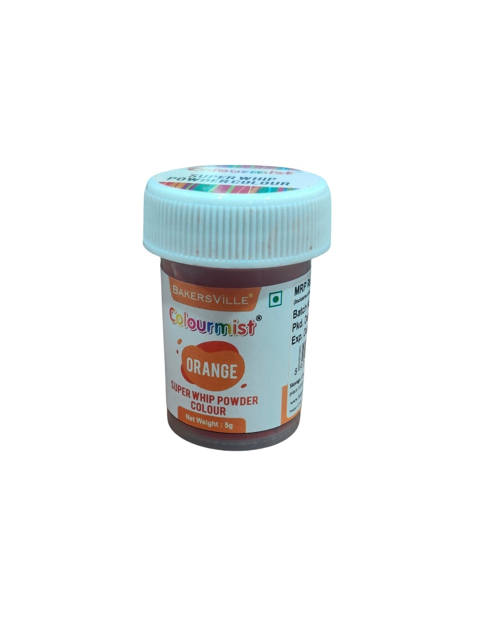 Bakersville Orange Super Whip Powder Colour - 5g