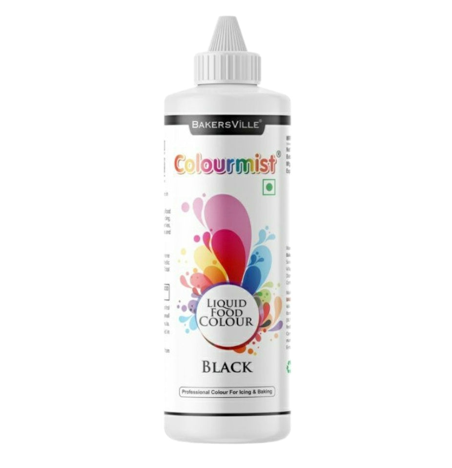 Bakersville Colourmist Liquid Food Colour Black 500 gm