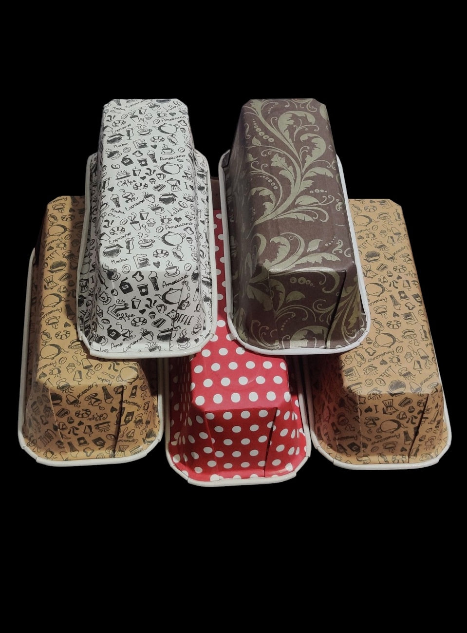 Premium Plum Cake Box with lid Size- 6.3x2 inch