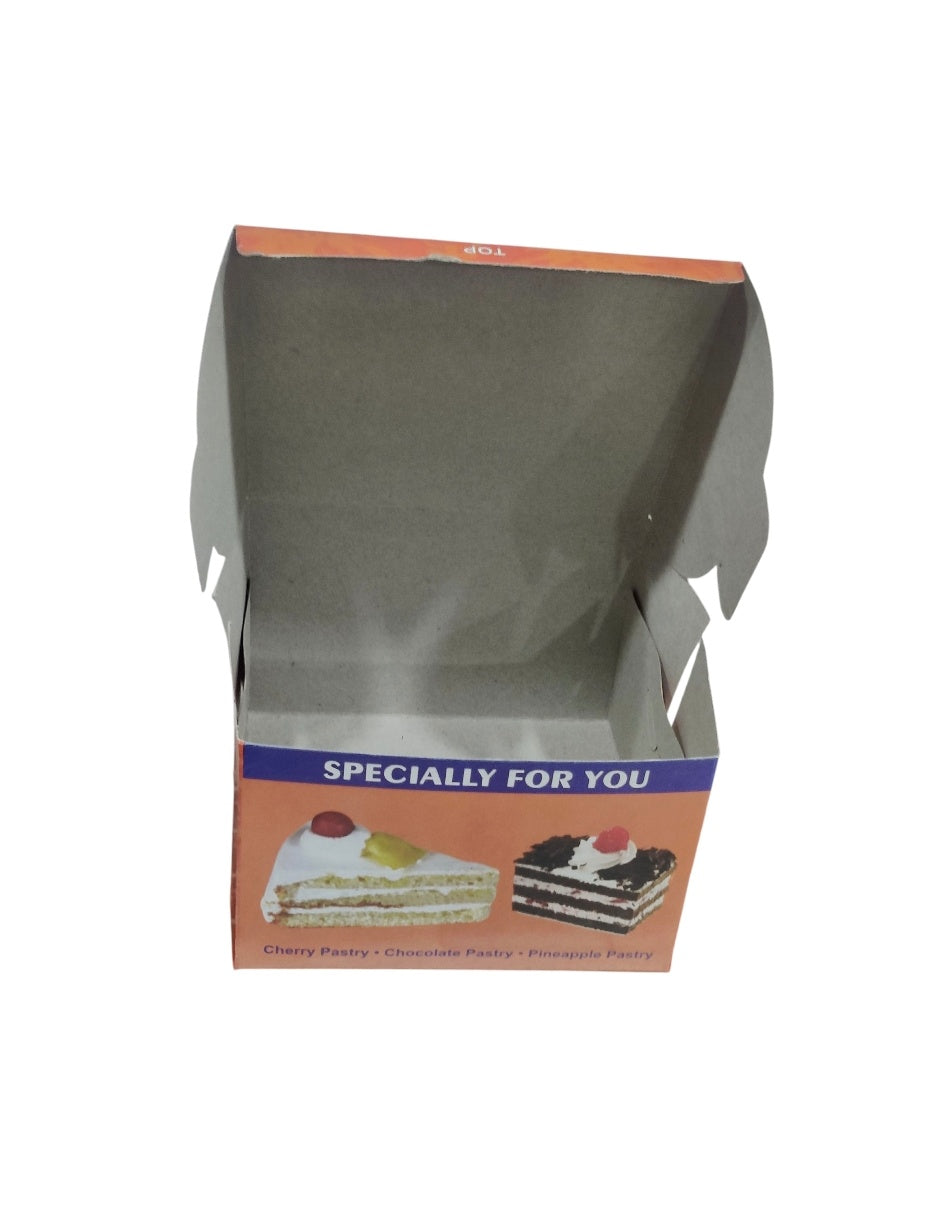 2 Pcs Pastry box Size - 5x3.5 inch