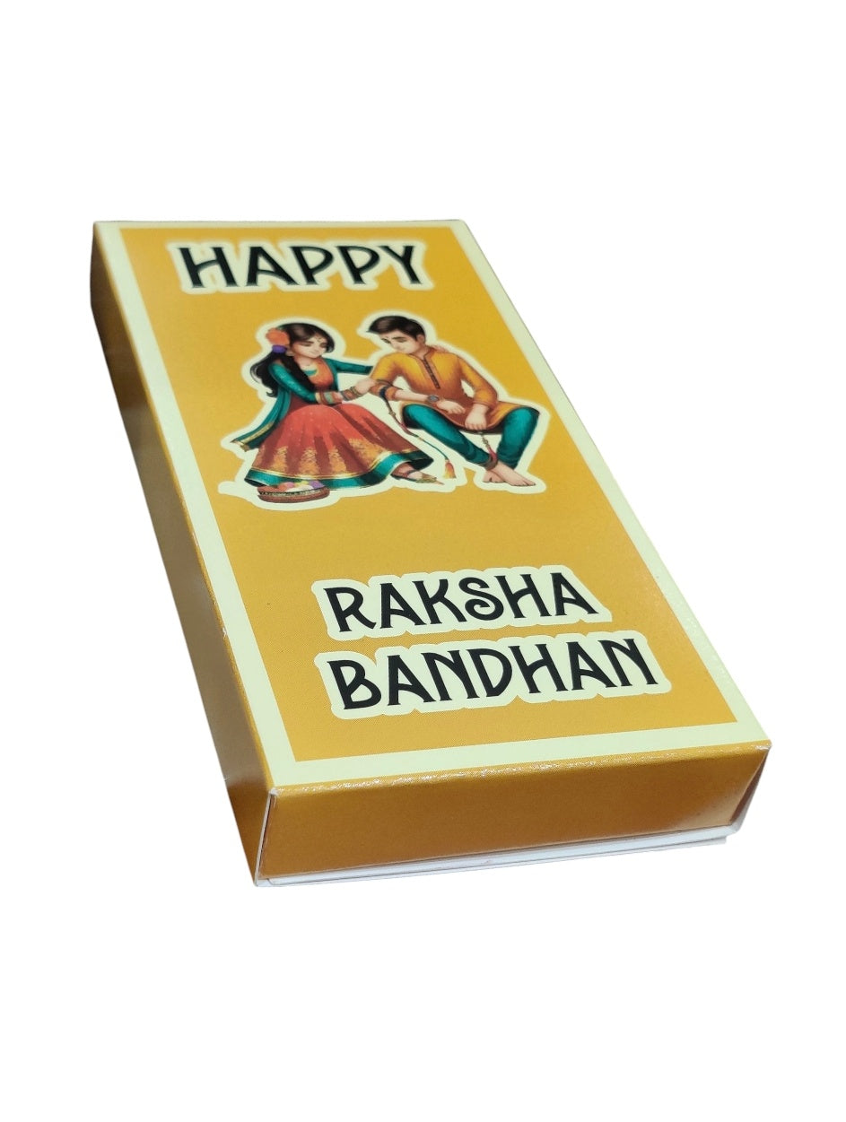 Rakhi Bar Box Size 6x3 inch