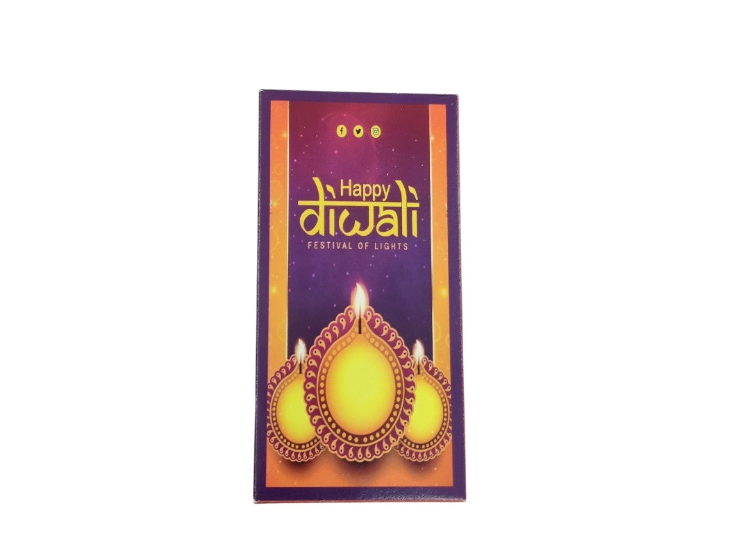 Diwali Bar Box Size - 6x3x1 inch