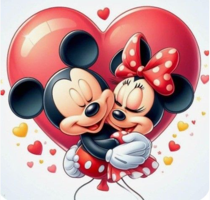 Tastycraft (Mickey Minnie ) Edible Wafer sheet (EWC-161)