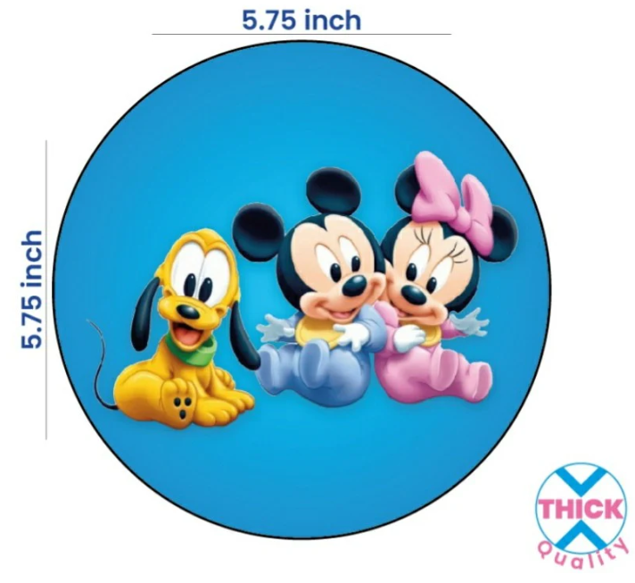 Tastycraft (Mickey Mouse ) theme Edible Precut Wafer sheet (EWC-126)