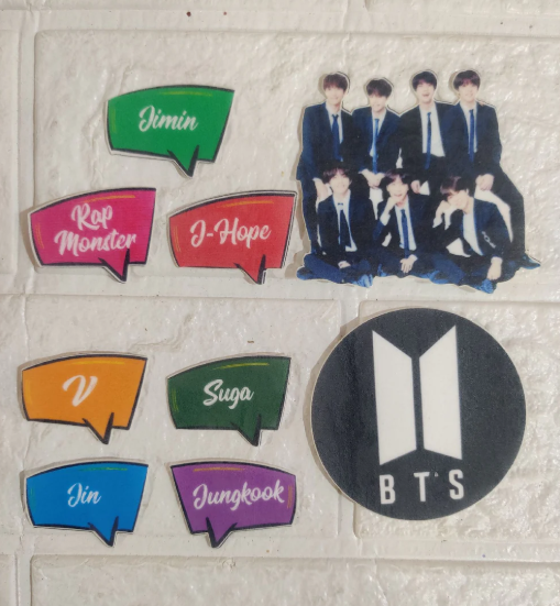 Tastycrafts Pre-cut Edible Waffer paper Pack of - 9 (WPC-056)