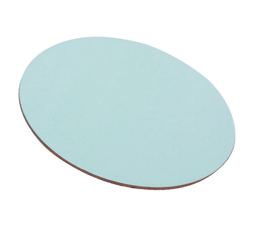 Mint blue colour round baseboard 10 inch