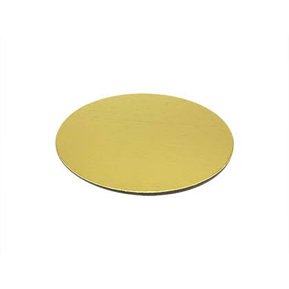 1 Pound Baseboard Round Golden Size -8 Inch