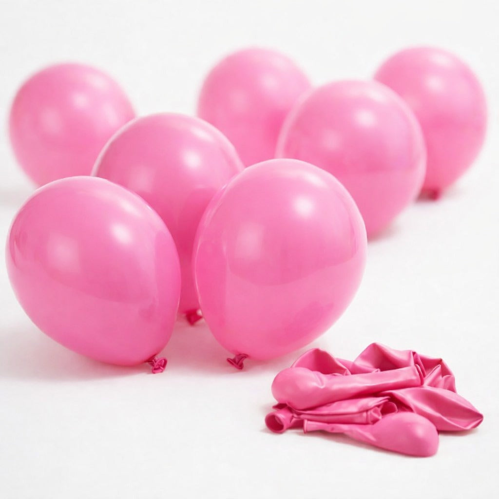 Pink metallic balloons (Pack Of 50)