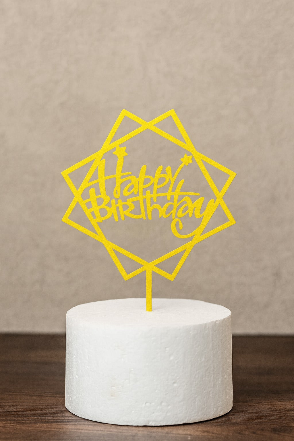 Economic Happy Birthday Cake Topper