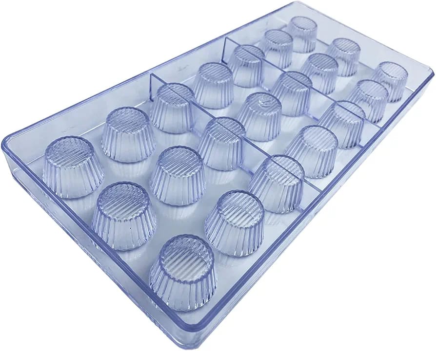 21 Cavity Chocolate Cup Polycarbonate Mould