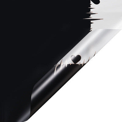 Flower Wrapping Black Paper Pack of 5 Size-22x21.5 inch