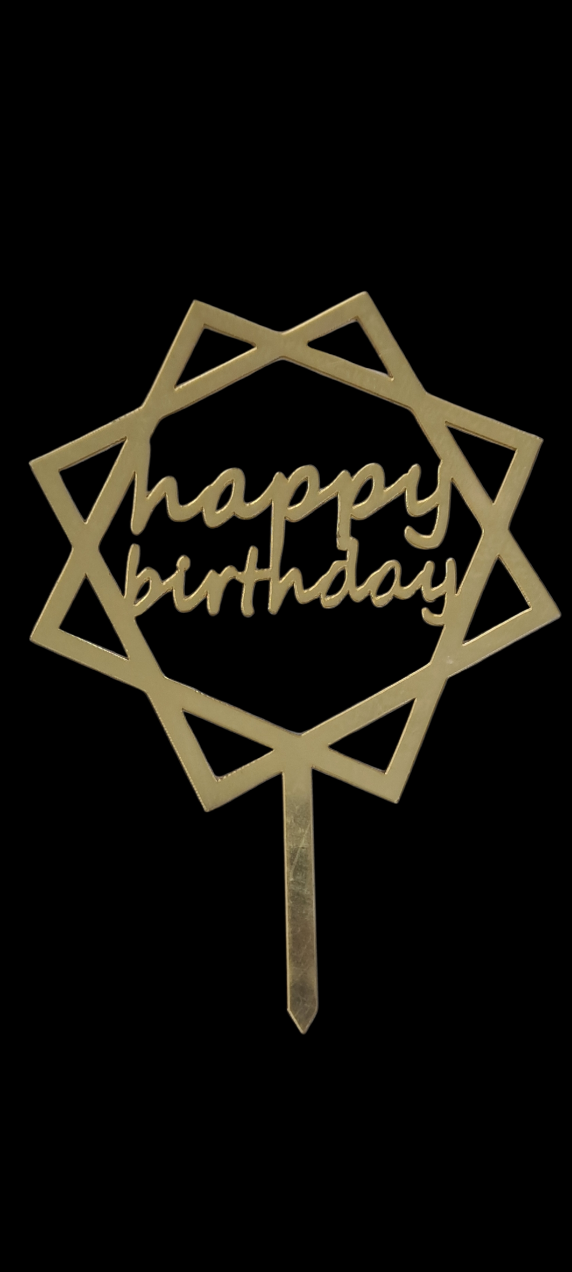 Economic Birthday Topper