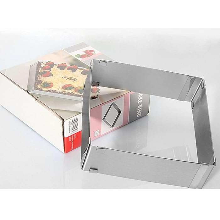 Square Cake Tin Stainless - Steel 6 inch - 11 inch