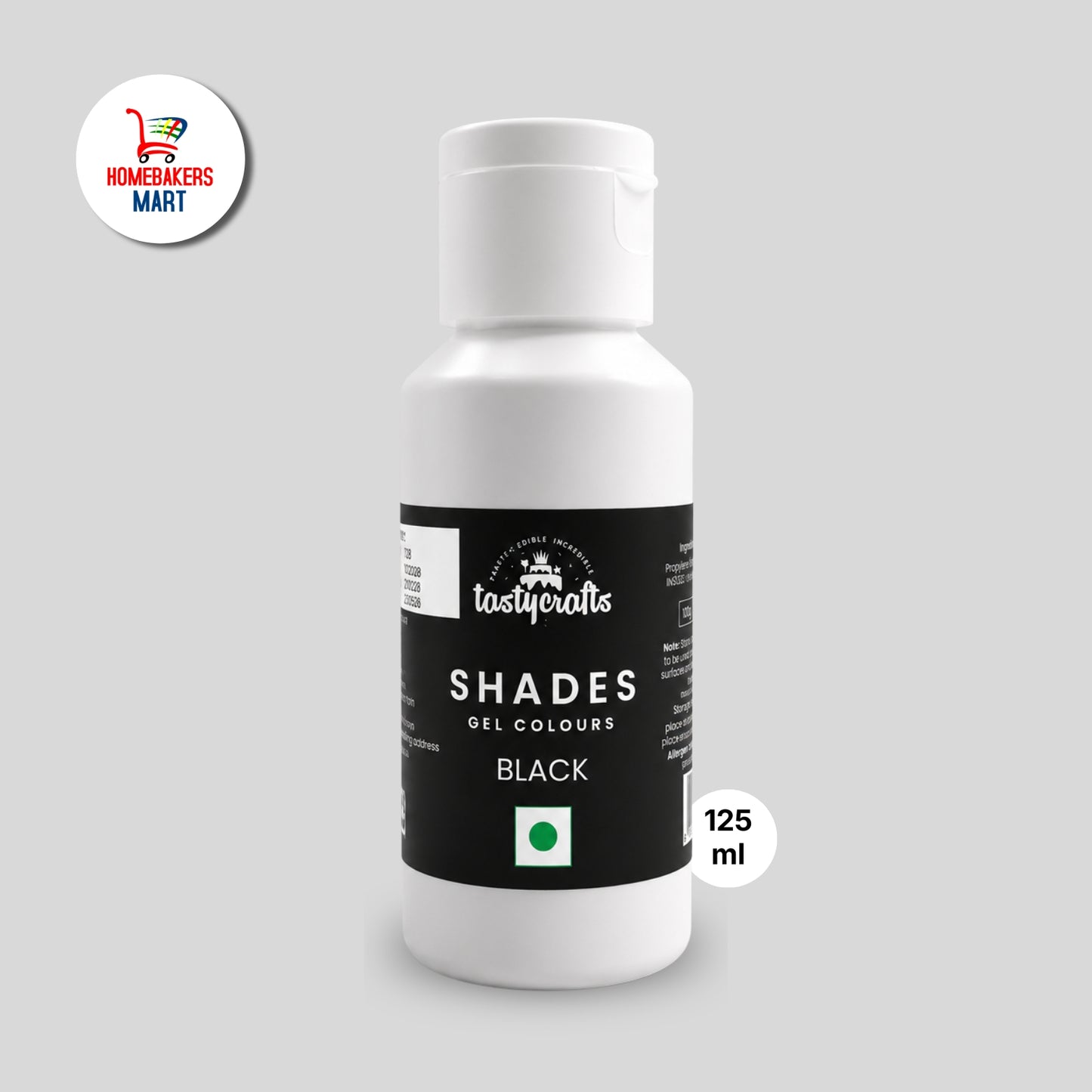 Tastycraft Black gel colour 125gm