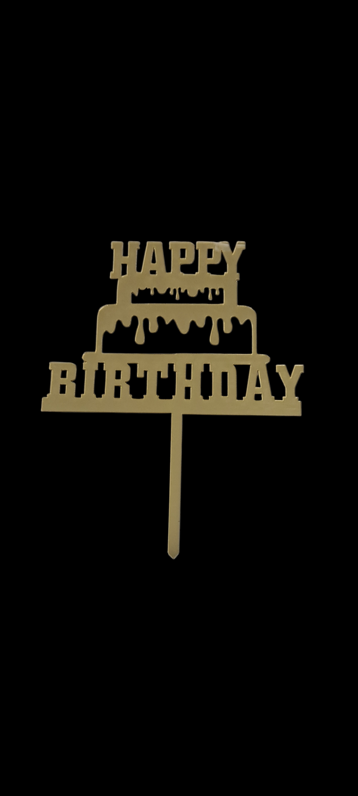 Economic Birthday Topper