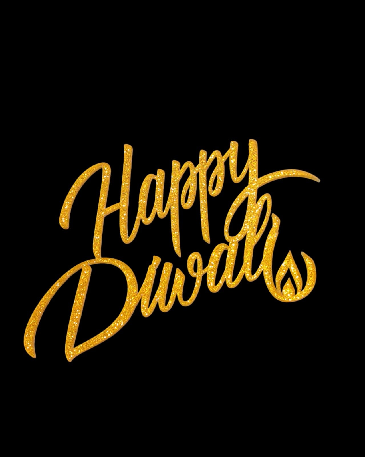 Happy Diwali Tag size -5 inch
