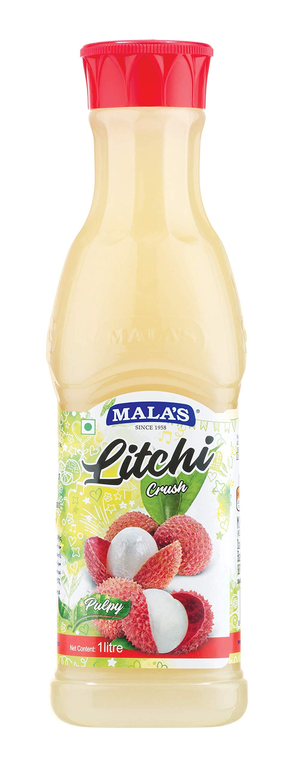 Mala's Litchi Crush 1Ltr