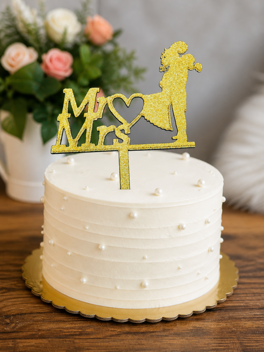 Mr&Mrs topper