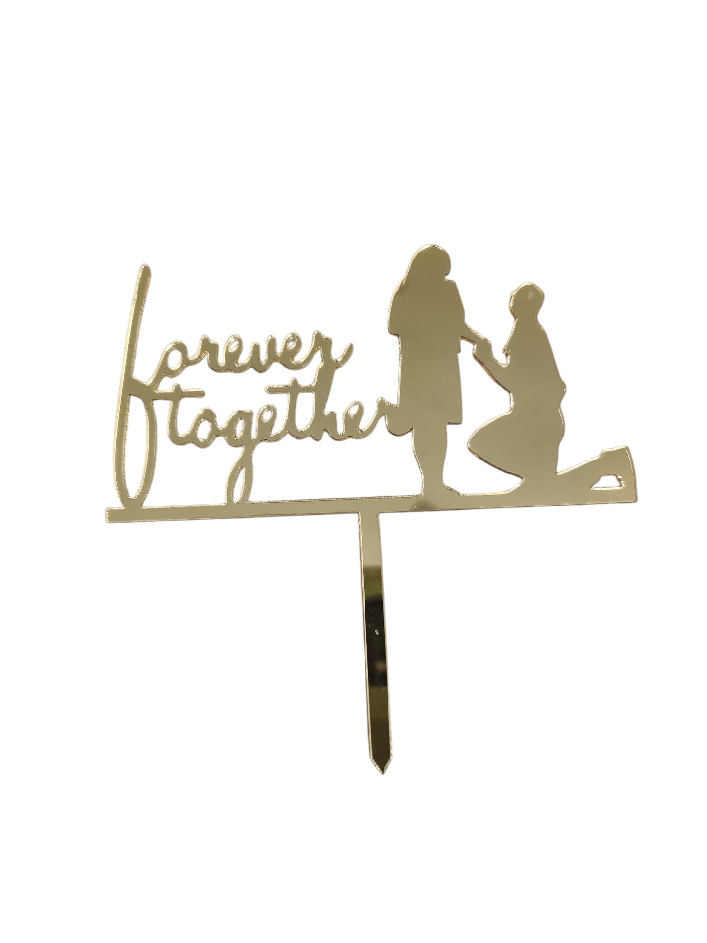 Forever Together Acrylic Topper