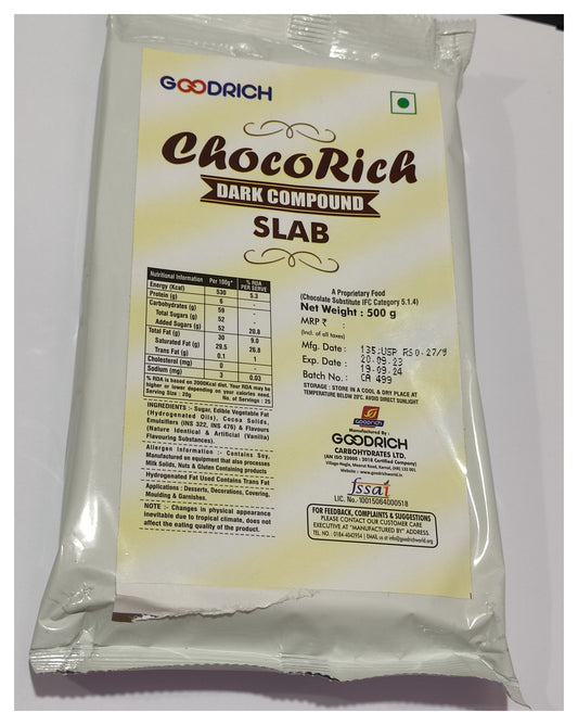 Good Rich Choco rich Dark Compound  500 gm