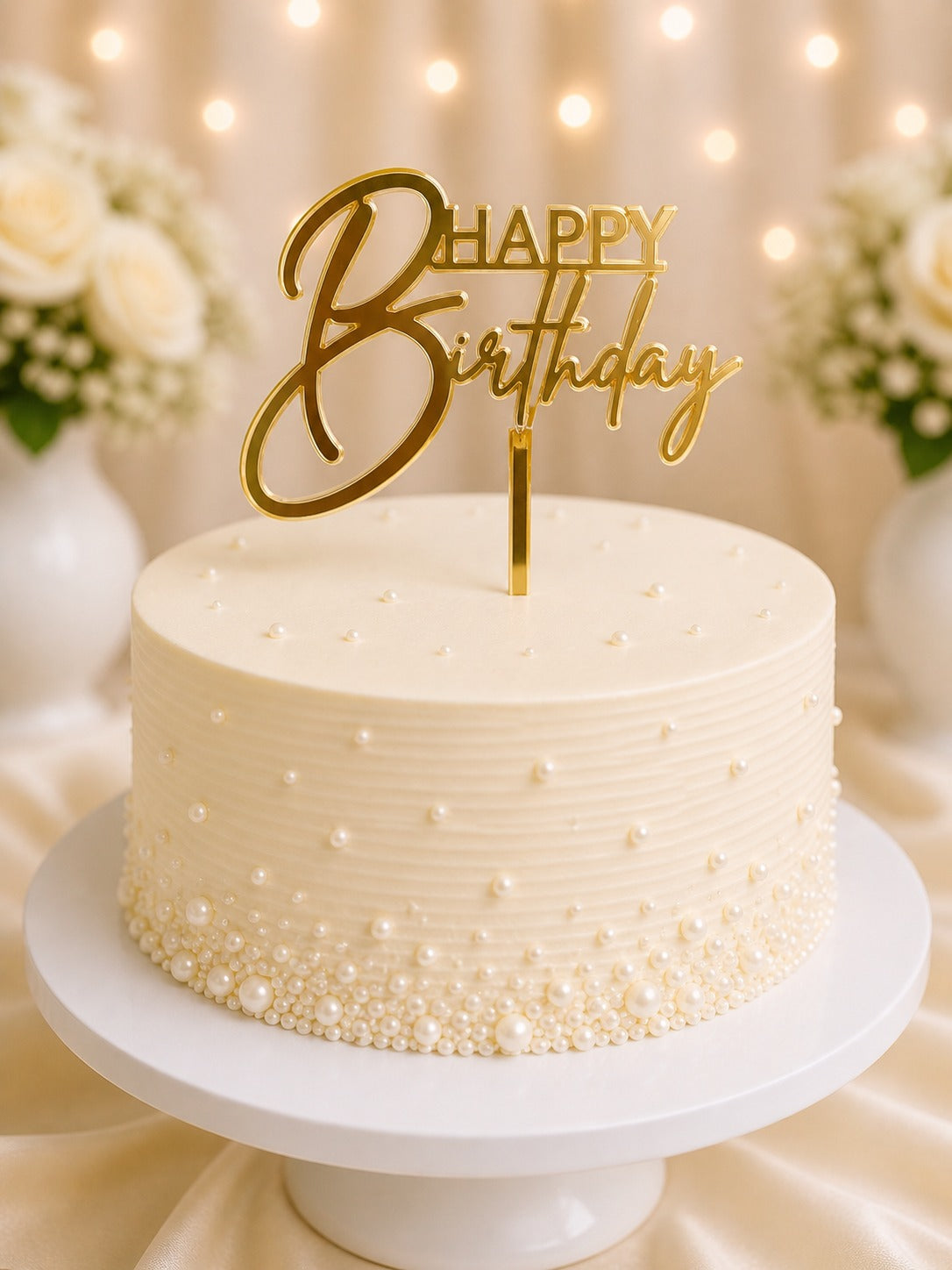 Happy Birthday topper pack of 10 (3inch)