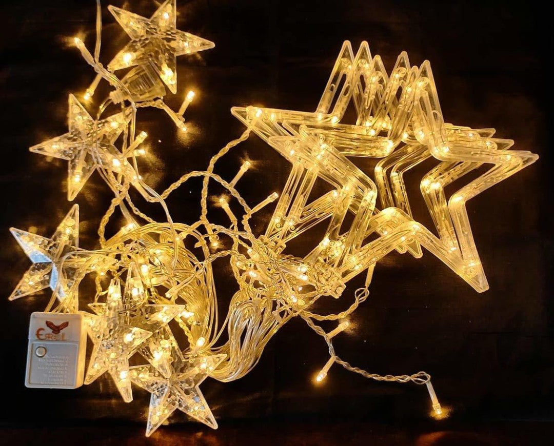 Star Curtain Lights 12 stars Bakeworld Retails Pvt Ltd