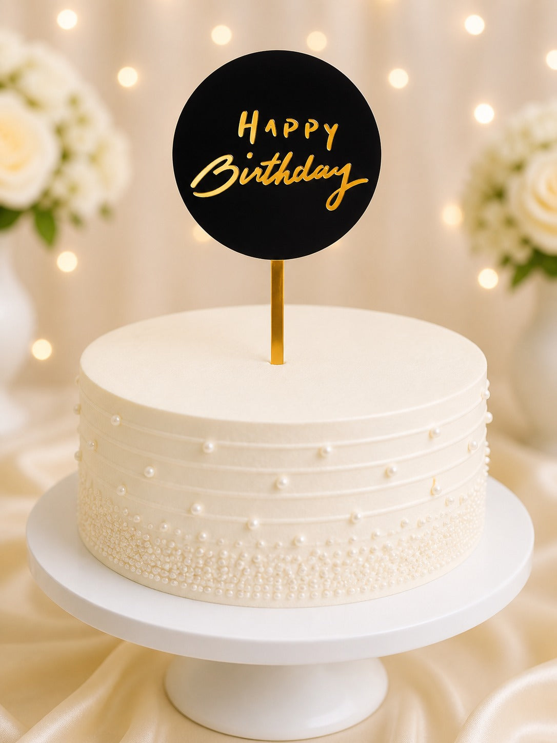 Happy birthday topper