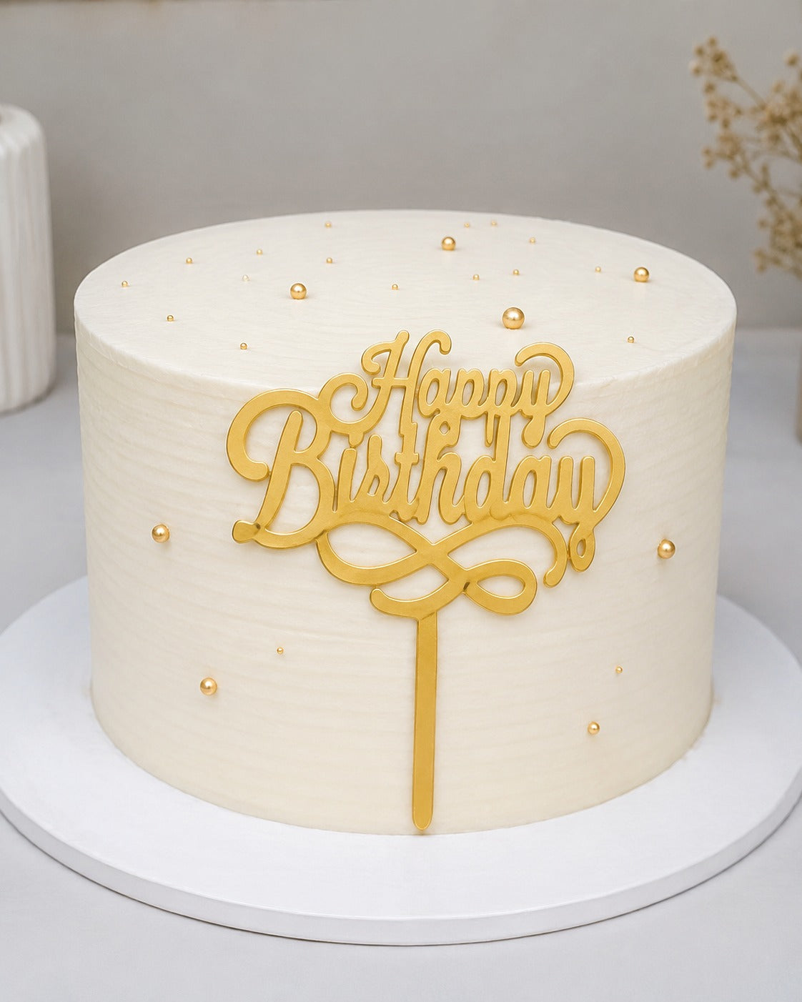 Happy Birthday topper