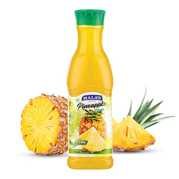 Mala's Pineapple crush 1Ltr