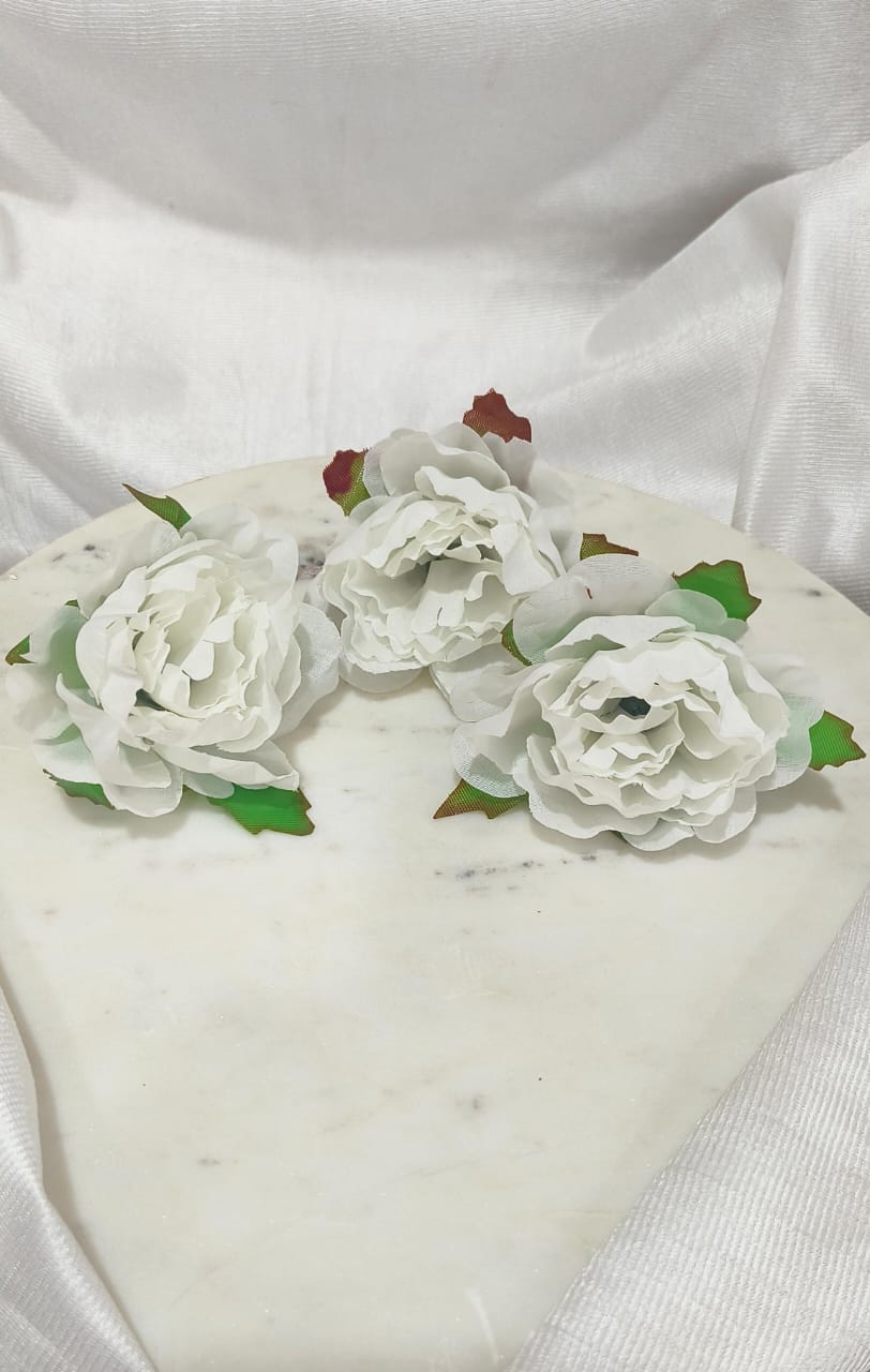 White Artificial Flower 4172-E