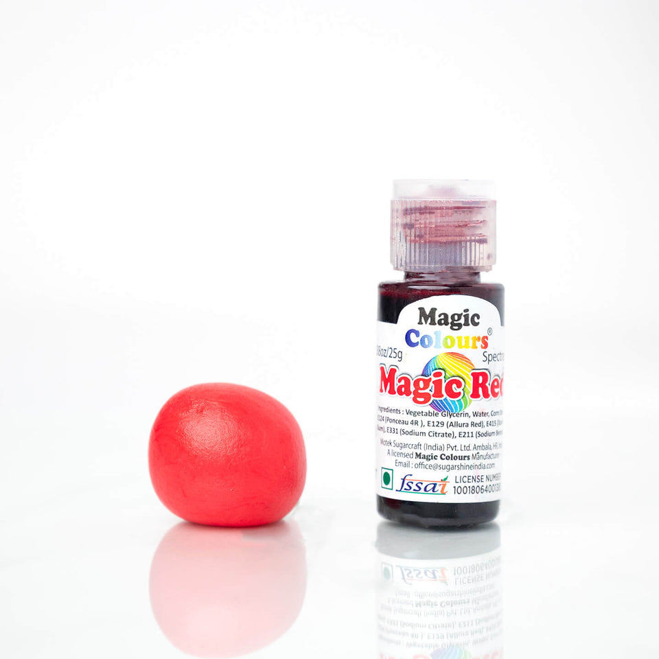Magic Red Gel Colours