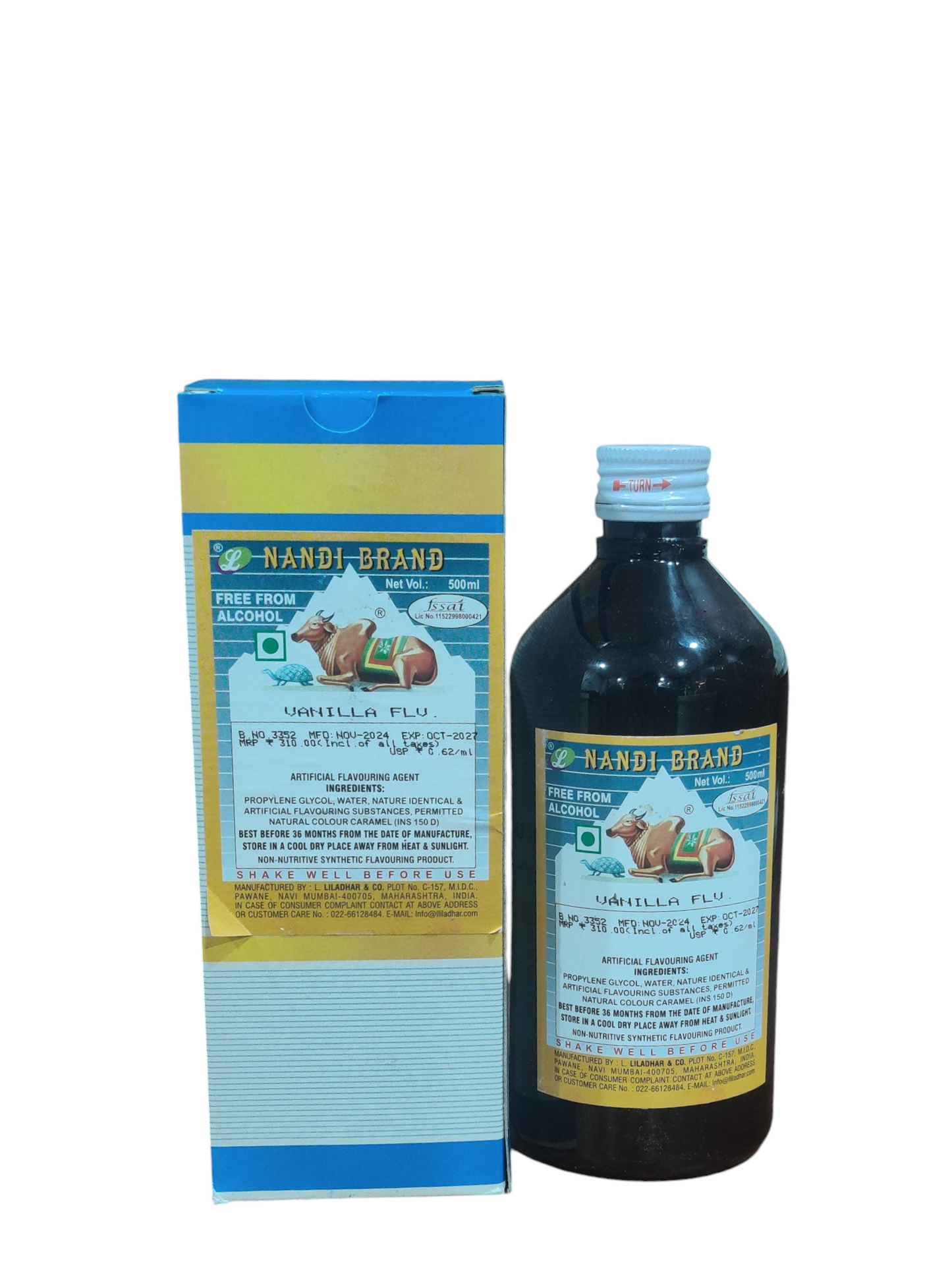 Nandi international Vanilla Essence 500 ml