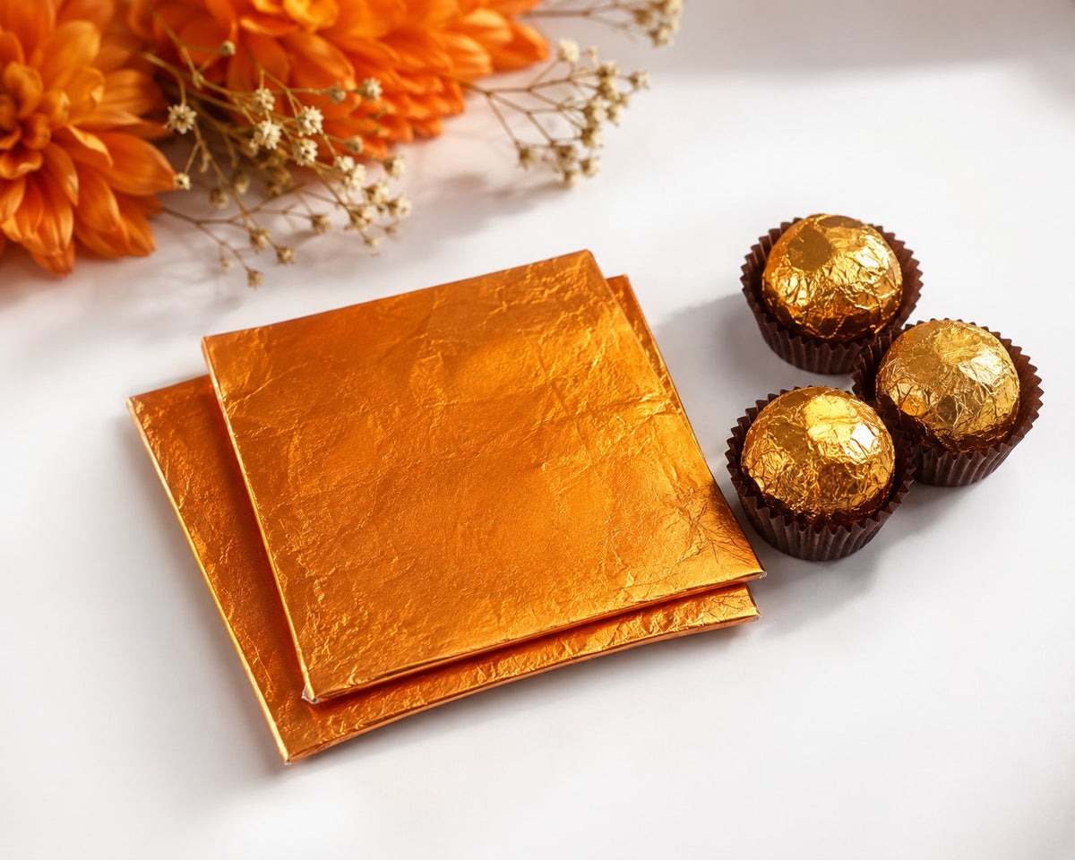 Chocolate Orange Wrapper Approx 250