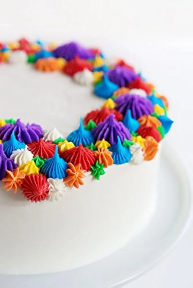 Cake decorating nozzle set of 6