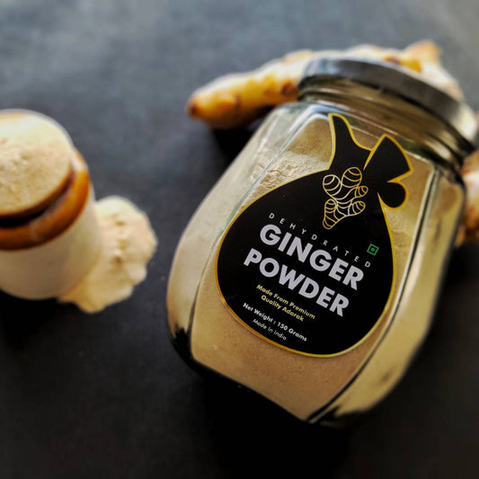 Masala Potli Dry Ginger Root Powder | Aadarak Powder | Sonth | Sukku | Shunti | Shunta || Perfect for Tea, Homemade Spices, Juices || - 150 Grams, PET Jar