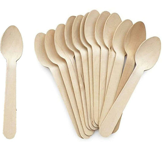 Wooden Spoons Pack of 100