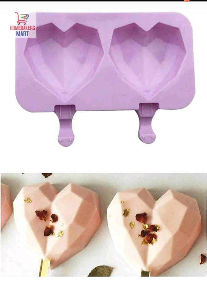 Heart Cakesicle Mold