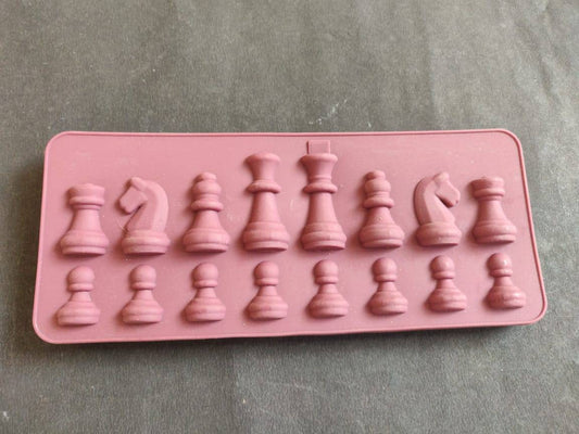 Chess sillicon mould
