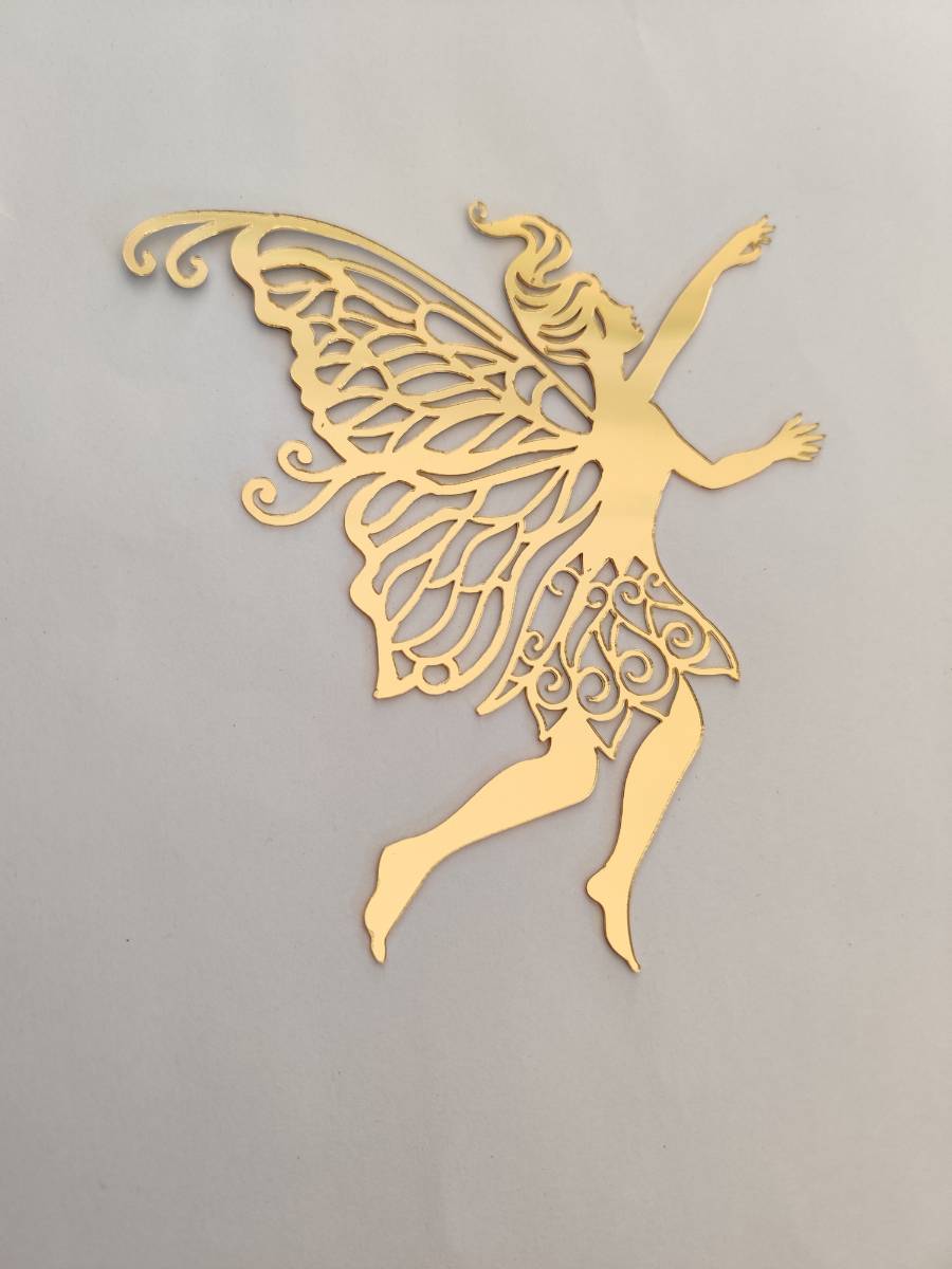 Acrylic Fairy Cake Topper RT00367