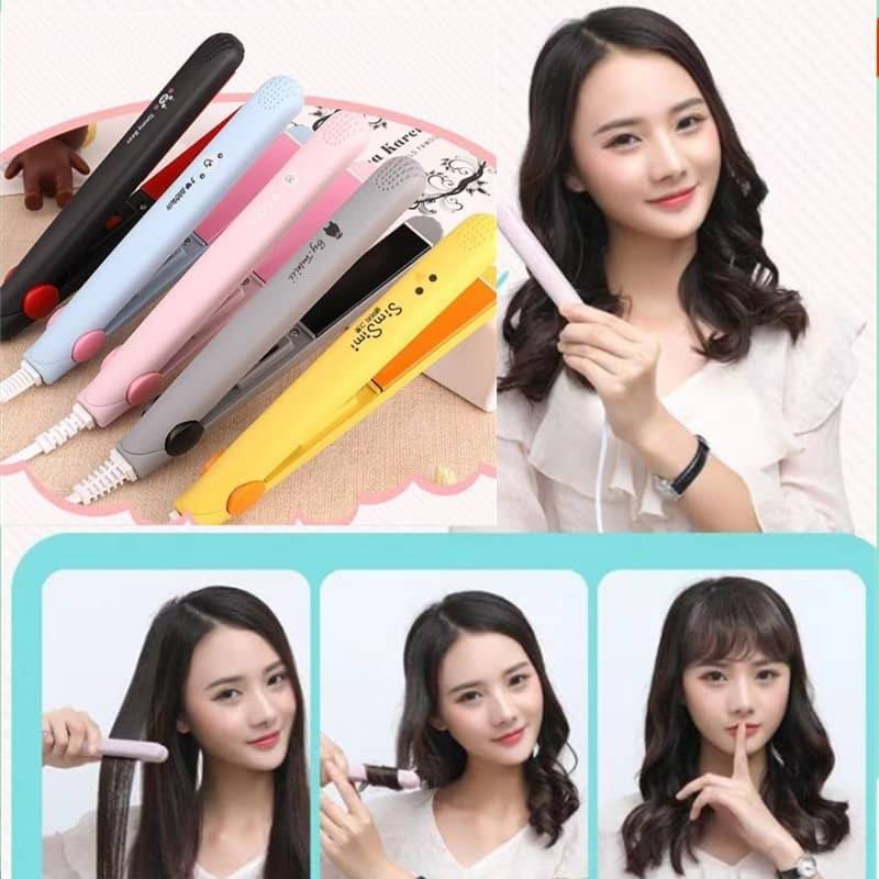 Korean mini hair straightener hotsell