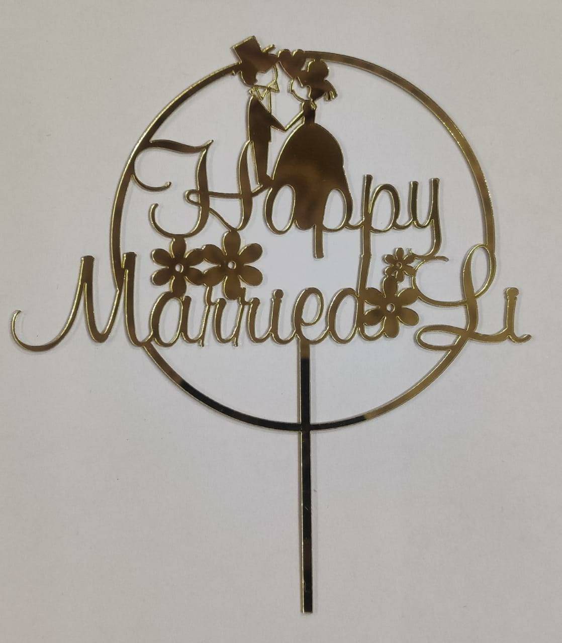 Happy Married life topper RT00403